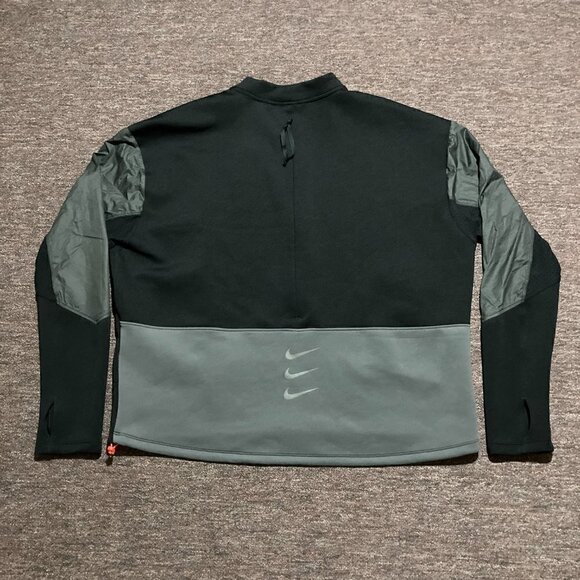 Nike Womens Dri-FIT Run Division Running Crewneck Sweatshirt Large DD5263-010 - Picture 4 of 11